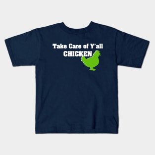 Take Care of Yall Chicken Seahawks Beast Mode Kids T-Shirt